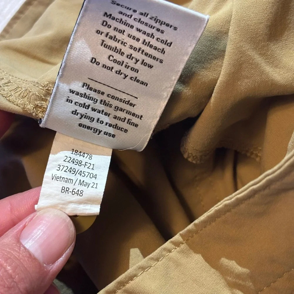 REI Co-op Sahara Convertible Pants Lot 2 Girls Kids Large 14-16 Gray Tan Hiking